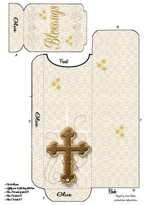 Jesus Cross Cutlery Wrap Holder 2