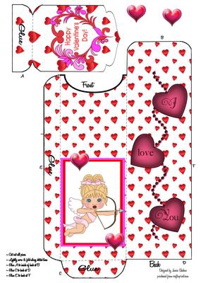 Valentine's Day Cutlery Wrap Holder 4