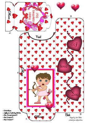 Valentine's Day Cutlery Wrap Holder 5