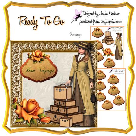 Ready to Go Decoupage Card Kit