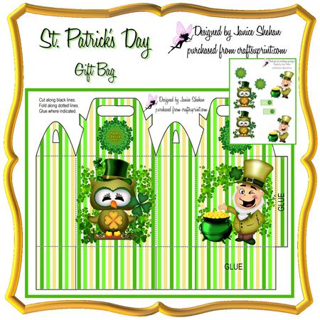 St. Patrick's Day Gift, Favor, Treat Bag
