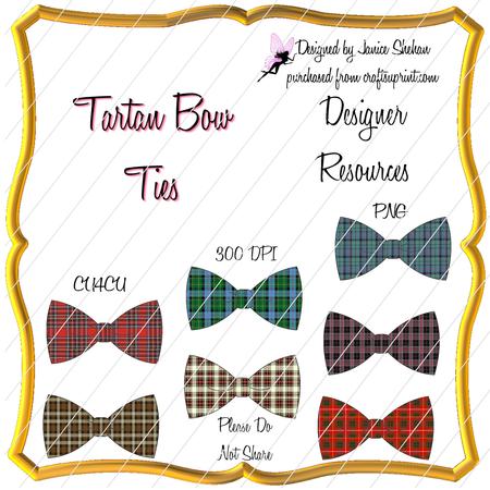 Tartan Men's Bow Ties