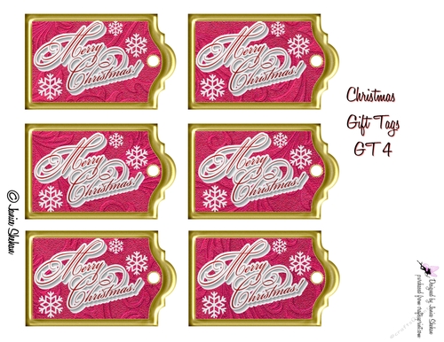 CHRISTMAS GIFT TAGS - GT5
