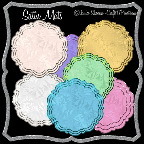 SATIN MATS