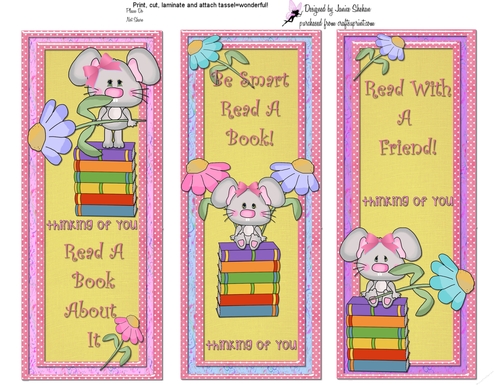 BOOKMARK BOOK MARK - MICE GIRLS 2