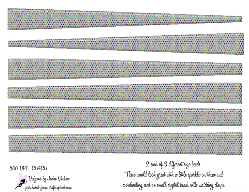 PAPER BEADS PB 55 - FLORAL