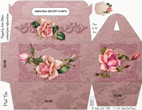 GABLE HOUSE GIFT BOX - MOTHER GH4
