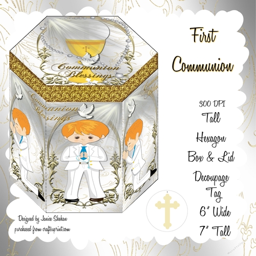 FIRST COMMUNION - BOYS RED