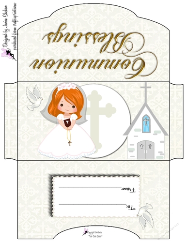 FIRST COMMUNION MONEY WALLET - GIRLS R