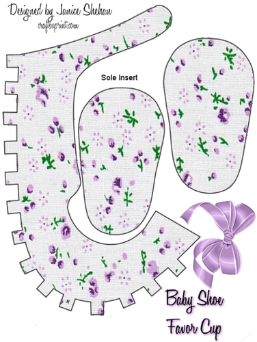 NEW BABY GIRL SHOWER FAVOR KEEPSAKE BOX
