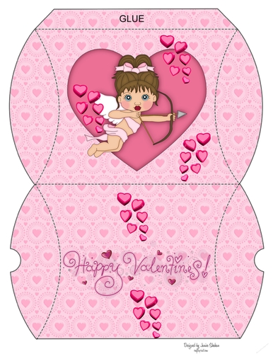 VALENTINES DAY - PILLOW BOX PB 1