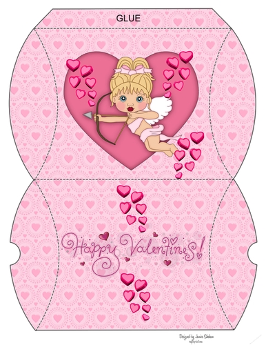 VALENTINES DAY - PILLOW BOX PB 2