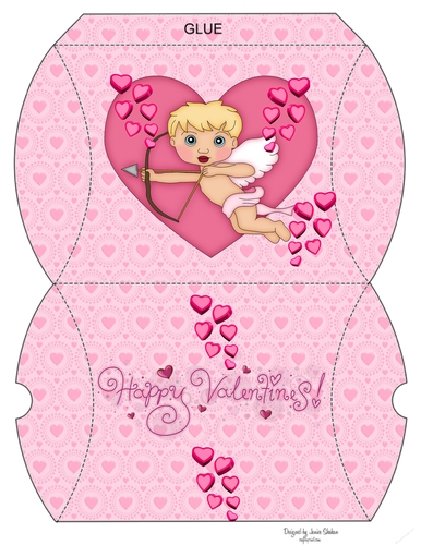 VALENTINES DAY - PILLOW BOX PB 3