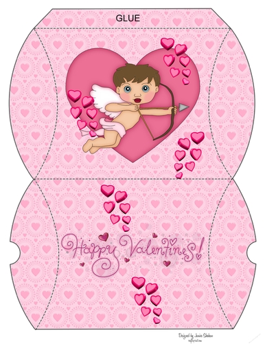 VALENTINES DAY - PILLOW BOX PB 4
