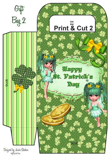 ST. PATRICKS DAY GIFT BAG 1 - FAIRY GIRLS