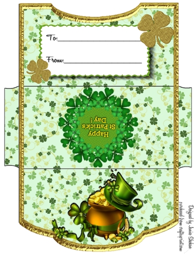 ST. PATRICKS DAY MONEY WALLET