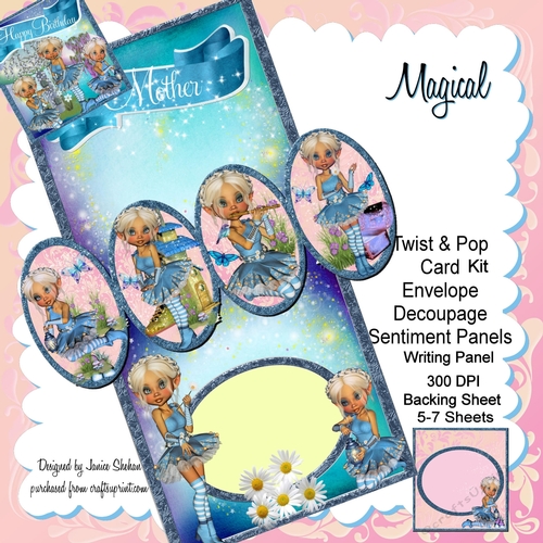 MAGICAL - TWIST AND POP CARD KIT 14