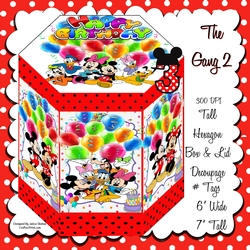 HEXAGON GIFT BOX - THE GANG 2
