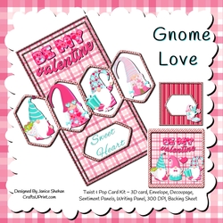 GNOME LOVE - TWIST AND POP CARD KIT