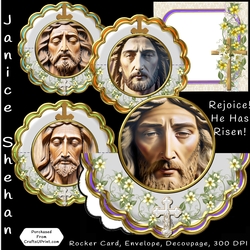 EASTER CHRISTIAN JESUS REJOICE HE HAS RISEN!