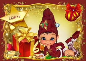Santa's Cute Elf