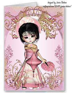 Asian Chinese Japanese Girl Mini Kit