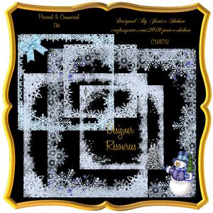 Snowflake Frames Png