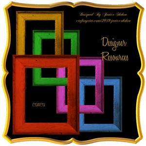 Wooden Frames Set 1