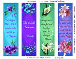 Gorgeous Lilly Bookmarks