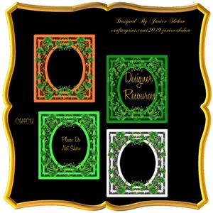 Clover & Lace Aperature Frames Set 1