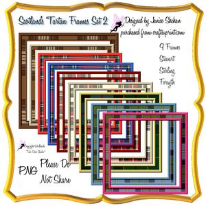 Scotland's Tartan Frames Set 2