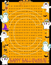 HALLOWEEN WORD SEARCH GAME 1