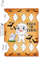 HALLOWEEN GIFT FAVOR CRACKER BOX
