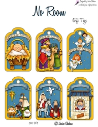 GIFT TAGS CHRISTMAS - NO ROOM