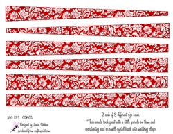 PAPER BEAD PB 36 - FLOWERS, FLORAL