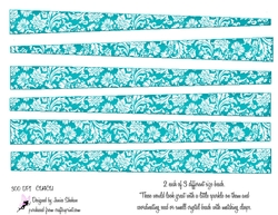 PAPER BEAD PB 42 - FLOWERS, FLORAL