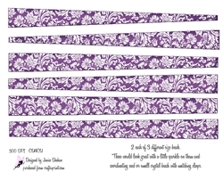 PAPER BEAD PB 44 - FLOWERS, FLORAL