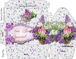 GABLE HOUSE GIFT BOX - LILACS GH2