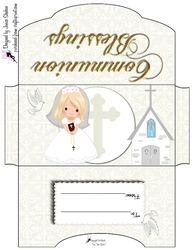 FIRST COMMUNION MONEY WALLET - GIRLS B