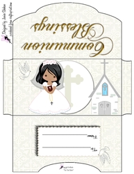 FIRST COMMUNION MONEY WALLET - GIRLS L