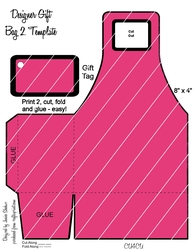 DESIGNER GIFT BAG TEMPLATE 2