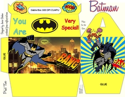BATMAN SUPER HEROES - GABLE GIFT BOX