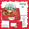SANTA CHRISTMAS 3D SHELF POP UP CARD KIT - SANTA SAYS HI!