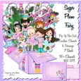 3D POP UP BOX CARD KIT - CHRISTMAS SUGAR PLUM FAIRY