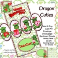 VALENTINE DRAGONS - TWIST AND POP CARD KIT