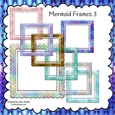 MERMAID FRAMES - SQUARE
