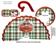 MRS. CLAUS CHRISTMAS - TEA CUP TEACUP FAVOR GIFT BOX BAG