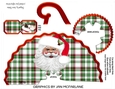 SANTA CHRISTMAS - TEA CUP TEACUP FAVOR GIFT BOX BAG