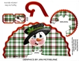 FROSTY SNOWMAN CHRISTMAS - TEA CUP TEACUP FAVOR GIFT BOX BAG