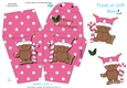 GINGERBREAD GIRL GIFT OR TREAT BOX 4